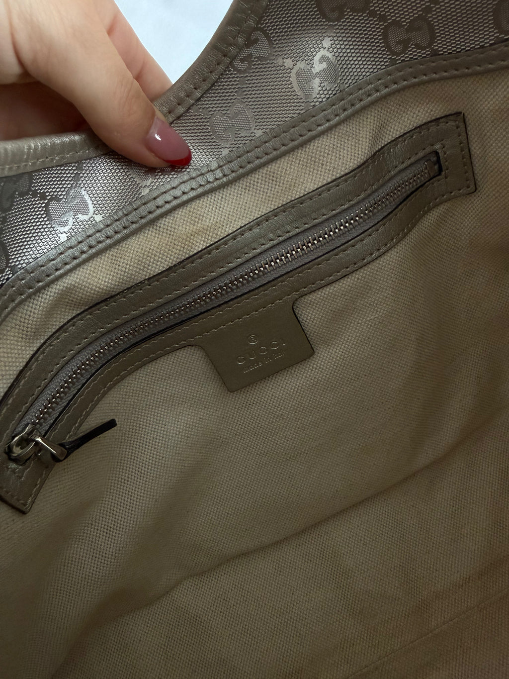 GUCCI JACKIE PLATA